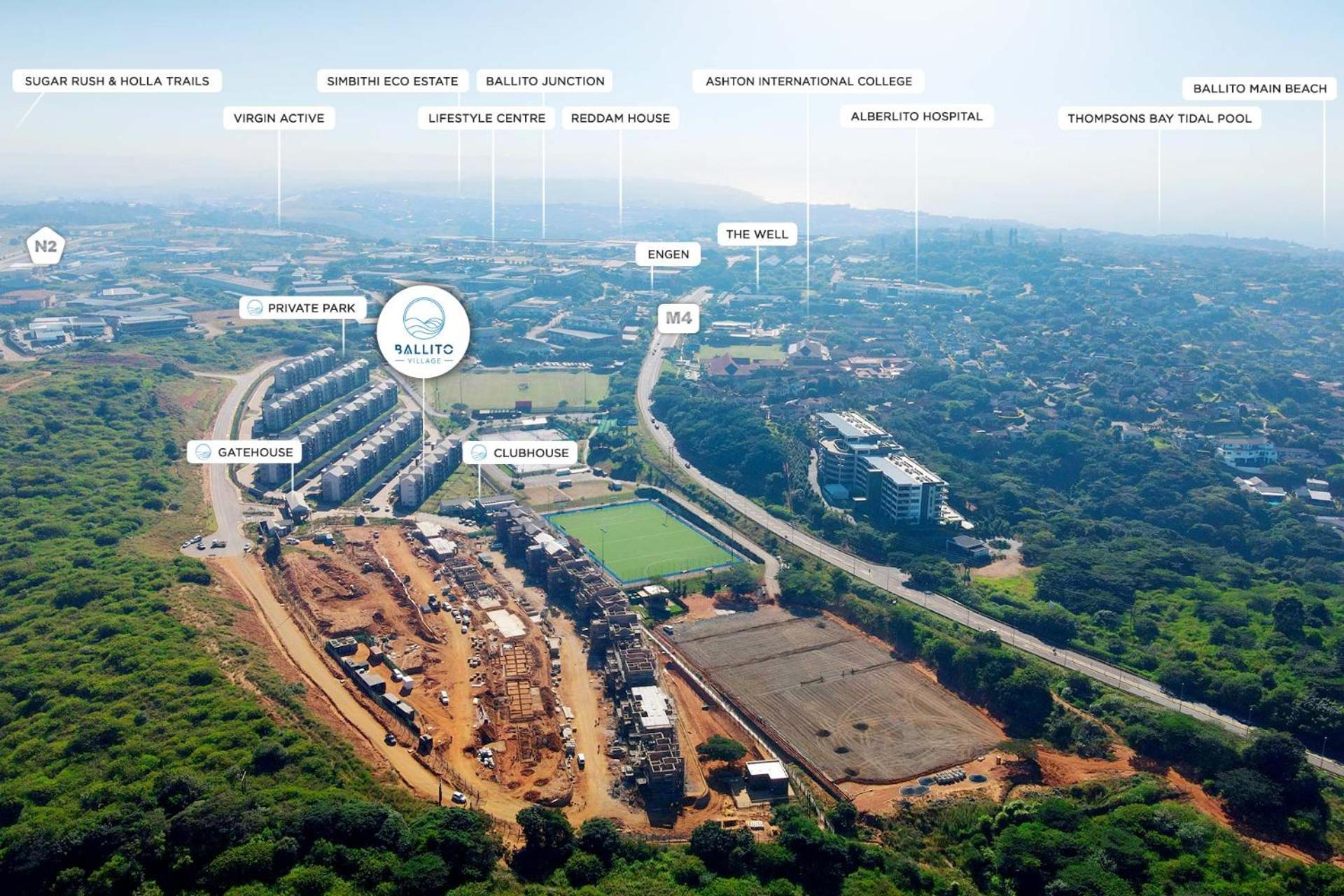 Ballito Village Luxury Apartments Eksteriør billede